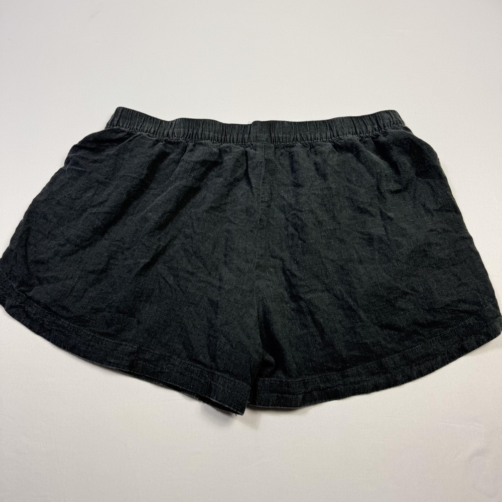 Patagonia Shorts Womens XL Black Hemp Lyocell Lightweight A/C Casual Lounge